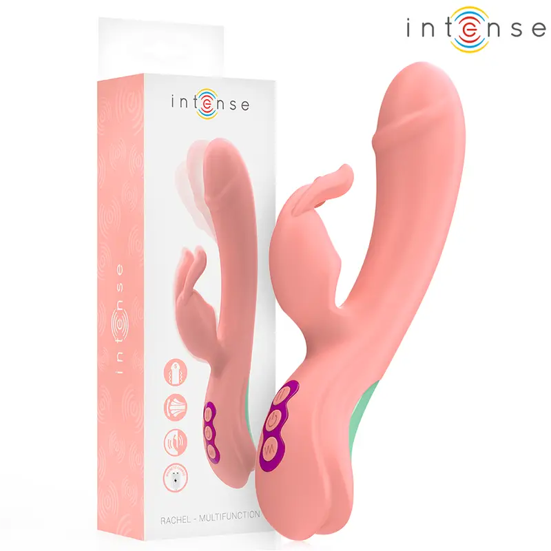 INTENSE - RACHEL RABBIT VIBRATOR 5 VIBRAZIONI ROSA