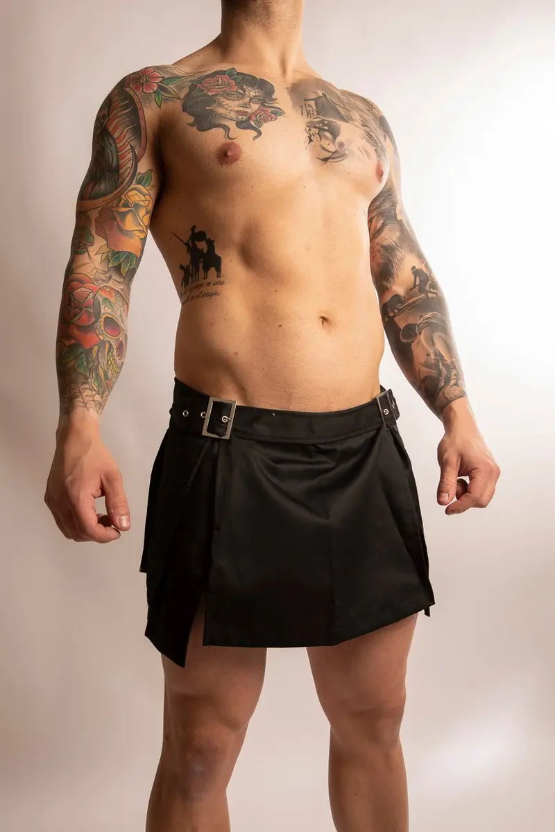 Kilt da Uomo Nero