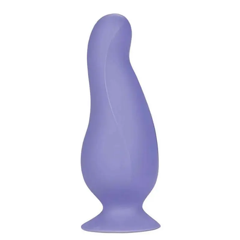L'Amour - Dildo in Silicone con Ventosa Blu Stimolazione Anale Intensa