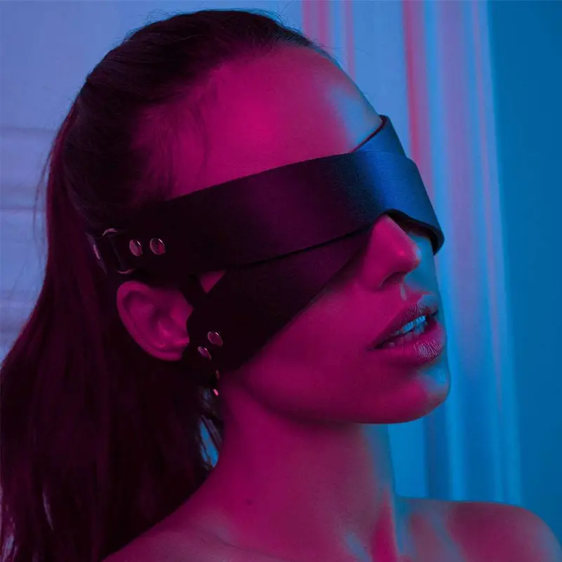 Leather Blindfolds