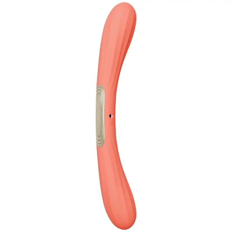 LELO Boomerang – Vibratore a doppia estremità Rosso corallo