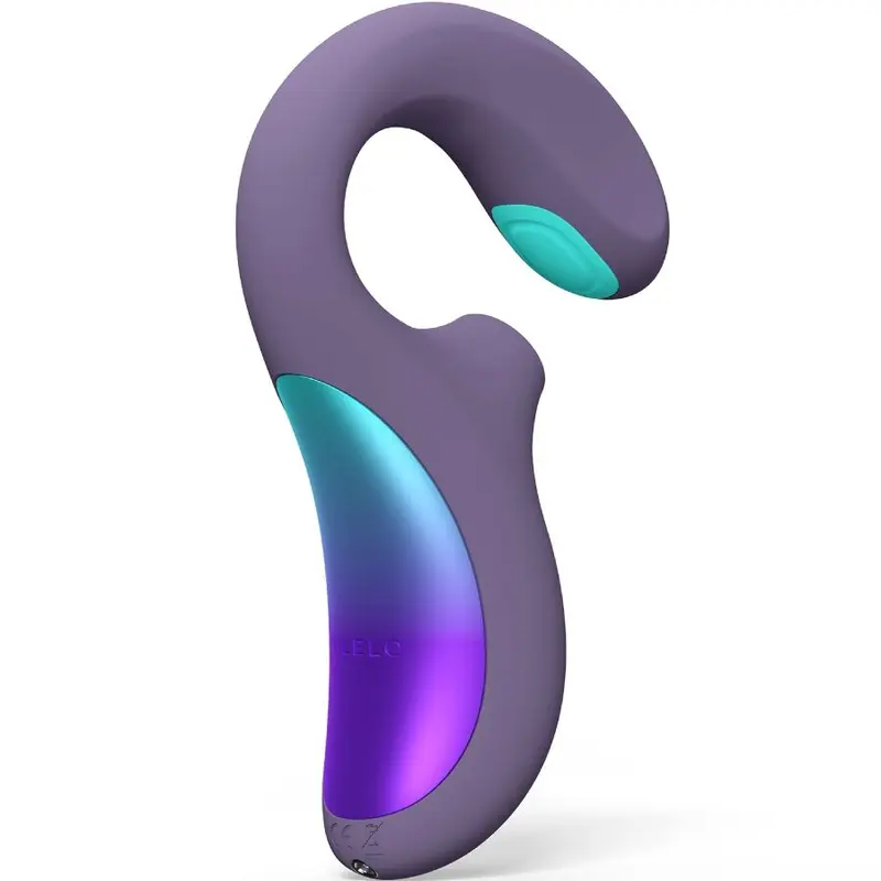 LELO Enigma Double Sonic – Massaggiatore a tripla stimolazione Cyber Purple
