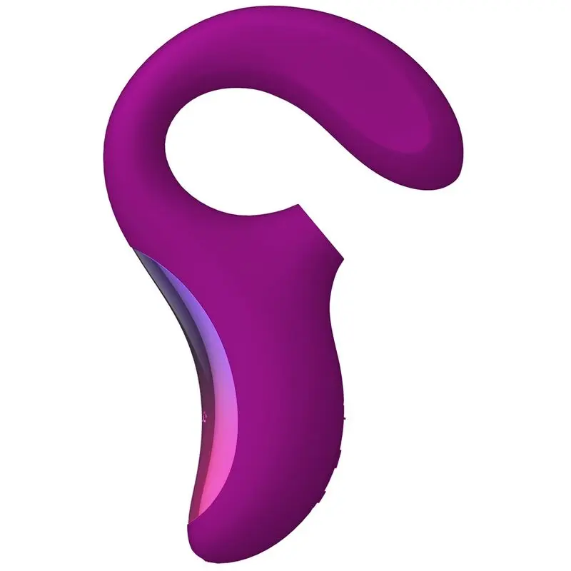 LELO Enigma – Massaggiatore sonico a doppia stimolazione Deep Rose