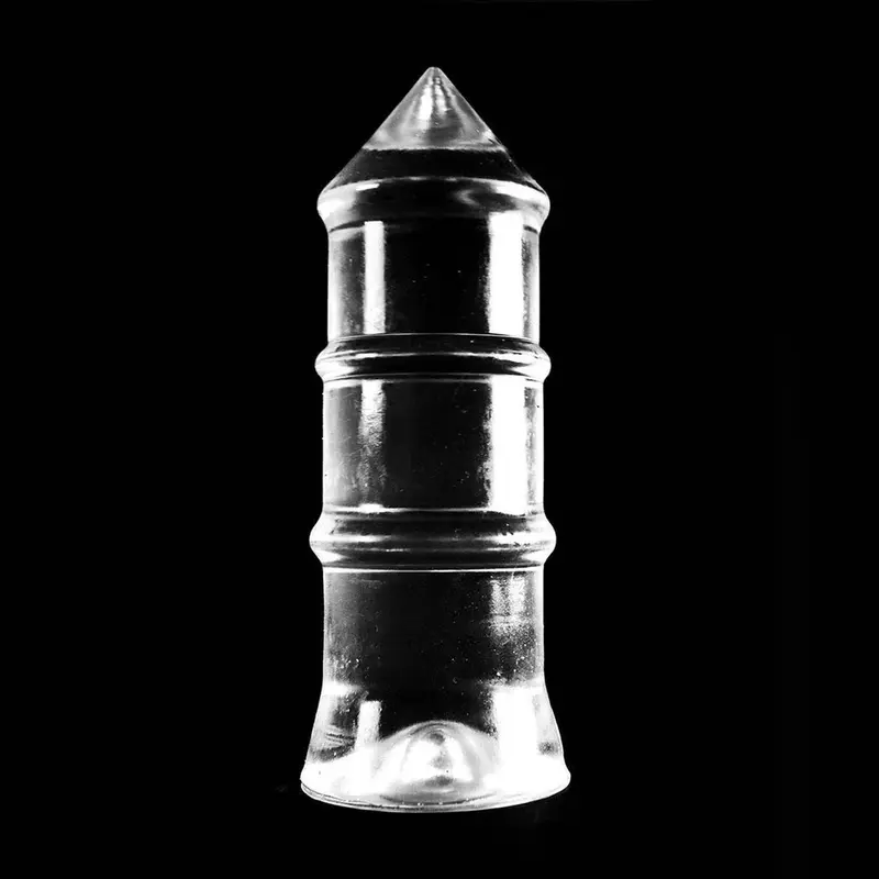 Lola Trasparente - Dildo Anale Elegante e Intenso, Design Cristallino