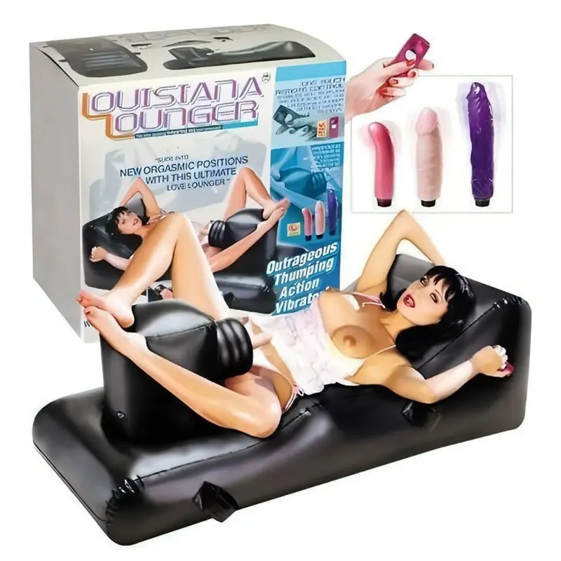 Louisiana Lounger - Love Machine con Vibratori Intercambiabili