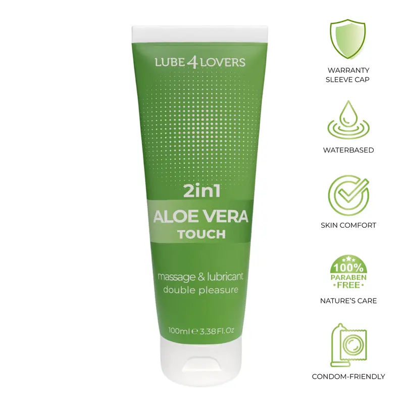 Lubrificante 2 in 1 Aloe Vera Touch 100 ml