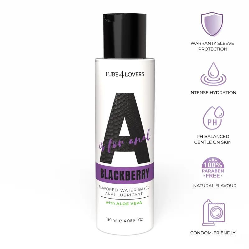 Lubrificante Anale A is for Blackberry 120 ml