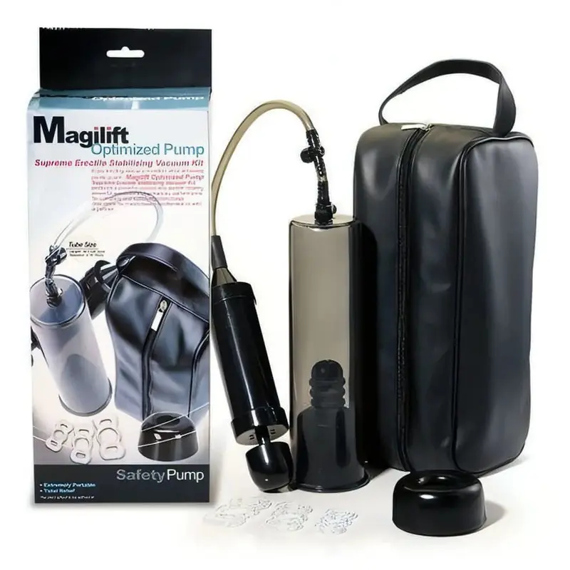 Magilift Optimized Pump - Pompa Peniena con Vibrazione Nero