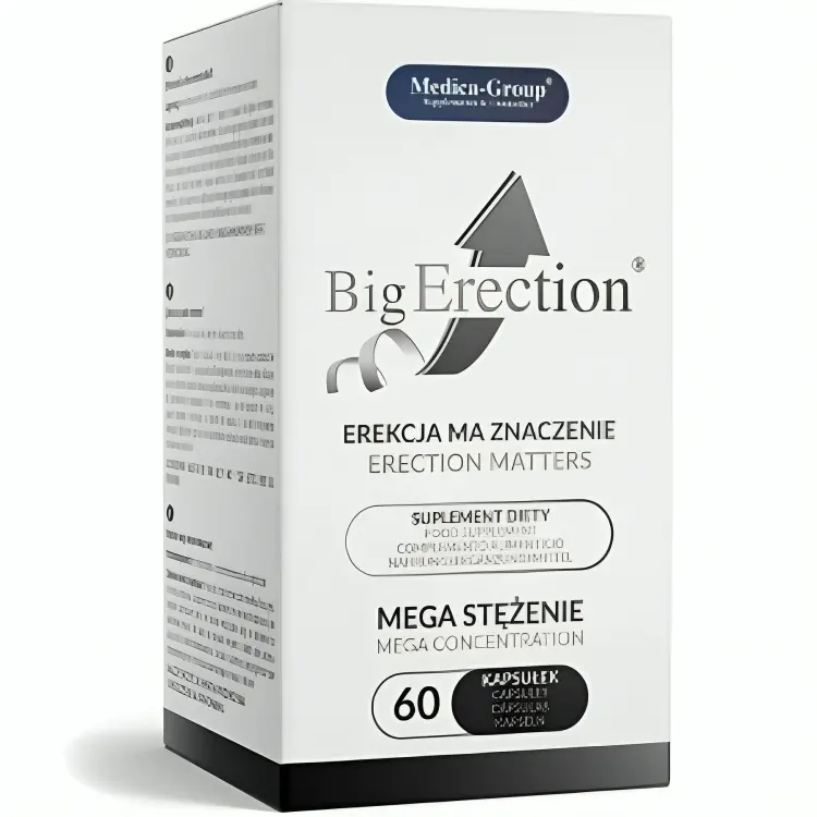 MEDICA GROUP - BIG ERECTION ENHANCER FOR MEN 60 CAPSULES