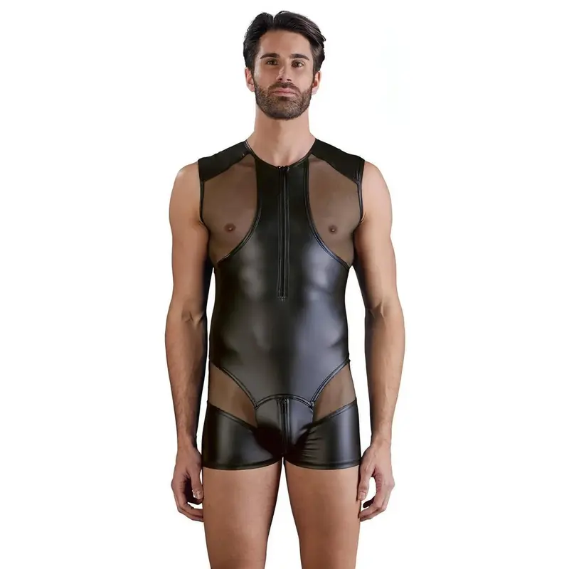 Men's Playsuit Matte Look – Capo in Latex