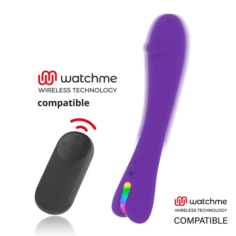 MR BOSS - ENZO VIBRATORE WATCHME COMPATIBILE CON TECNOLOGIA WIRELESS