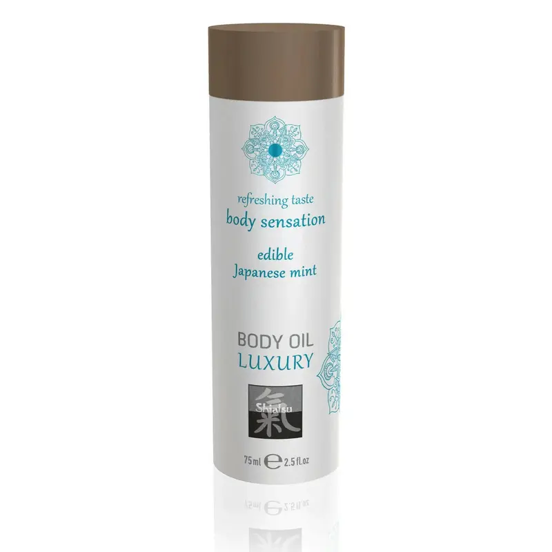 Olio da Massaggio commestibile alla Menta giapponese 75 ml