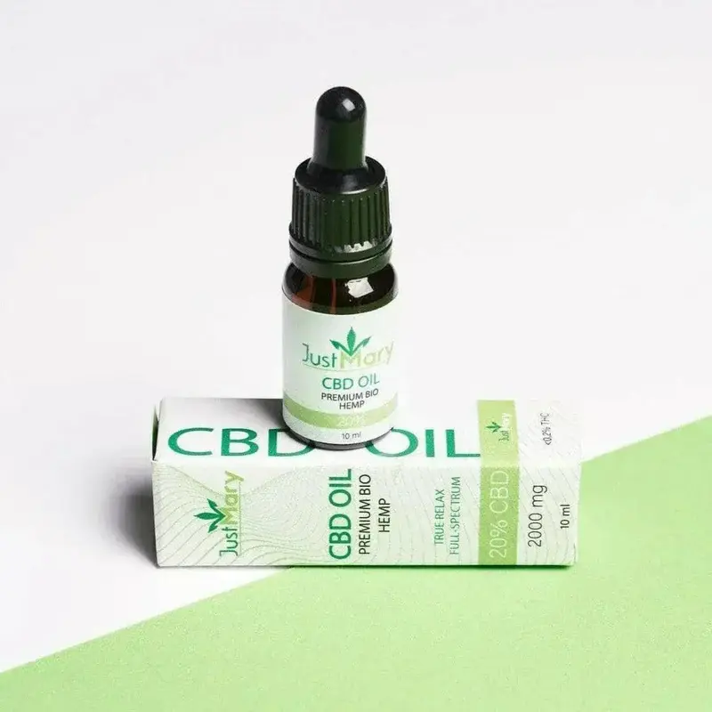 Olio di Canapa 20% - 10ml (Estratto Naturale Concentrato)