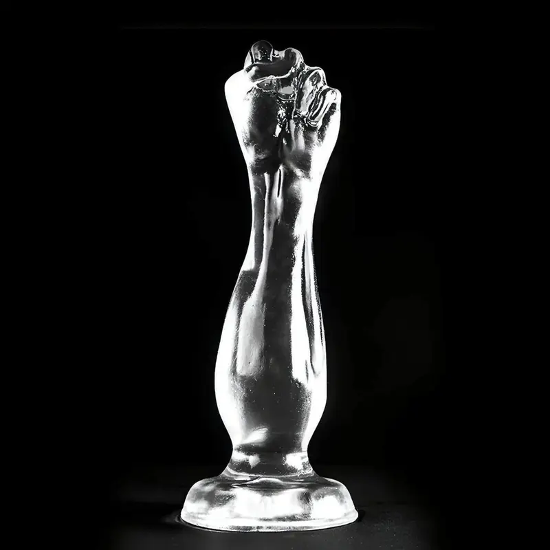 One Fist Trasparente – Dildo Estremo in TPR per Stimolazione Anale
