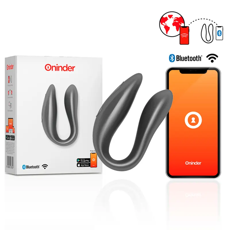 ONINDER - STIMOLATORE DEL PUNTO G E DEL CLITORALE LISBOA ROSA - APP GRATUITA