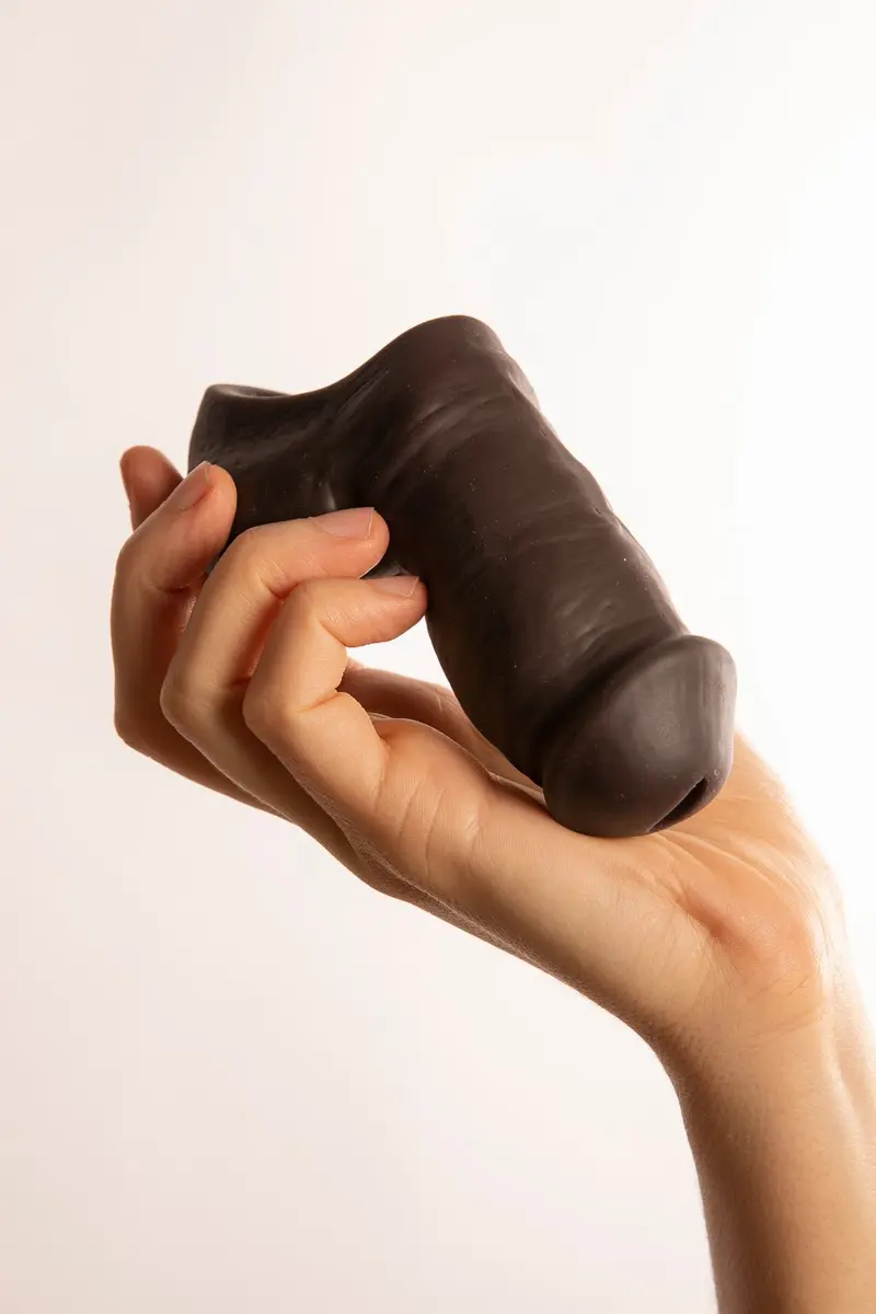 Packer Stand to Pee Black 3in