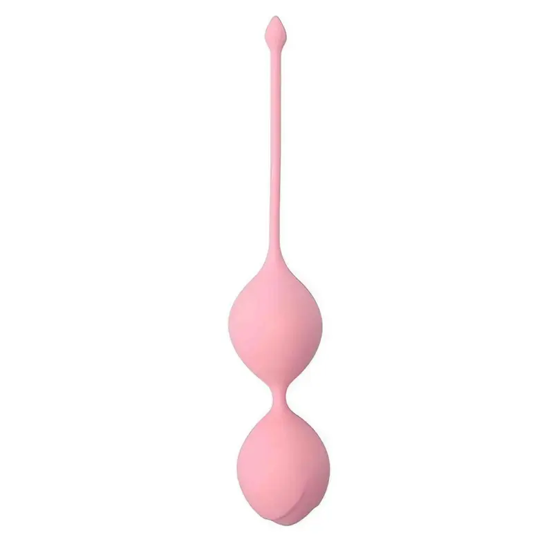 Palline di Kegel in Silicone Rosa – Allenamento Intimo Raffinato