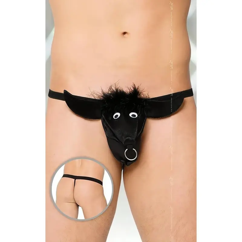 Perizoma Maschile Toro Con Piercing – Intimo Uomo