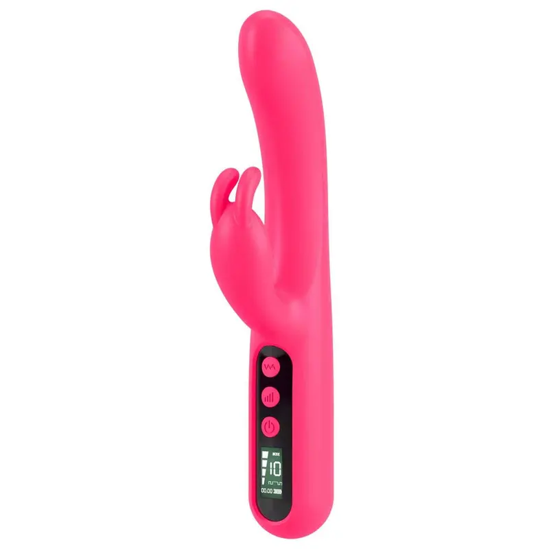 Pink Sunset Rabbit Vibrator – Vibratore Rabbit in Silicone da 23.1 cm