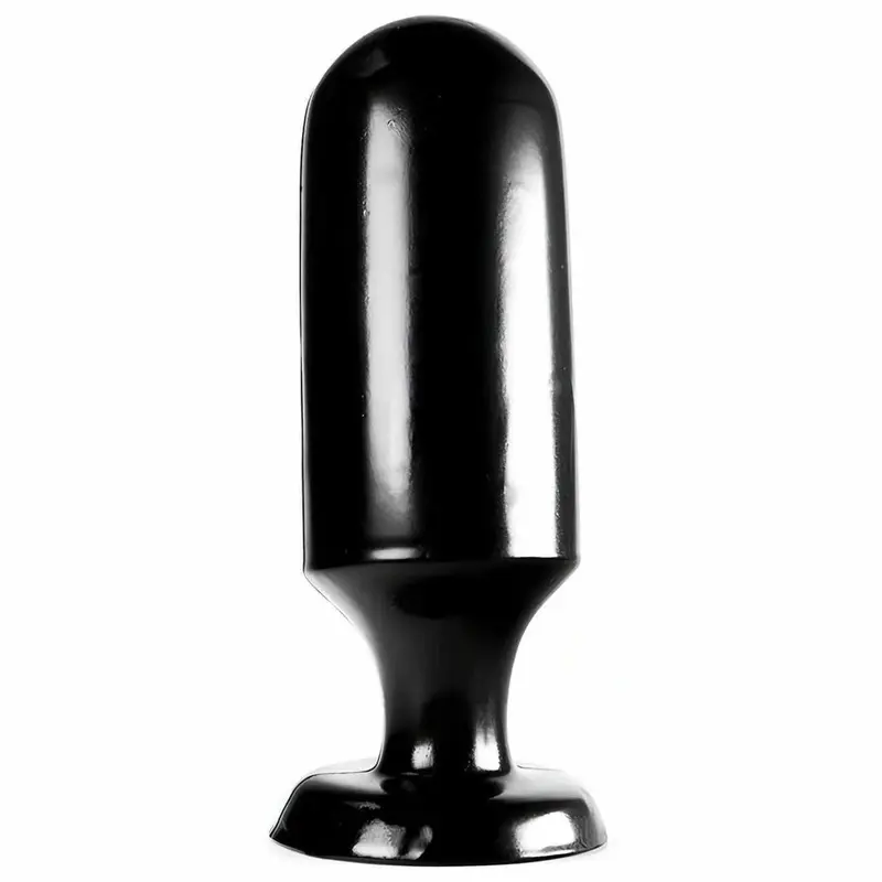 Plug Anale Maxima Nero - 13 cm in TPR, Stimolazione Intensa