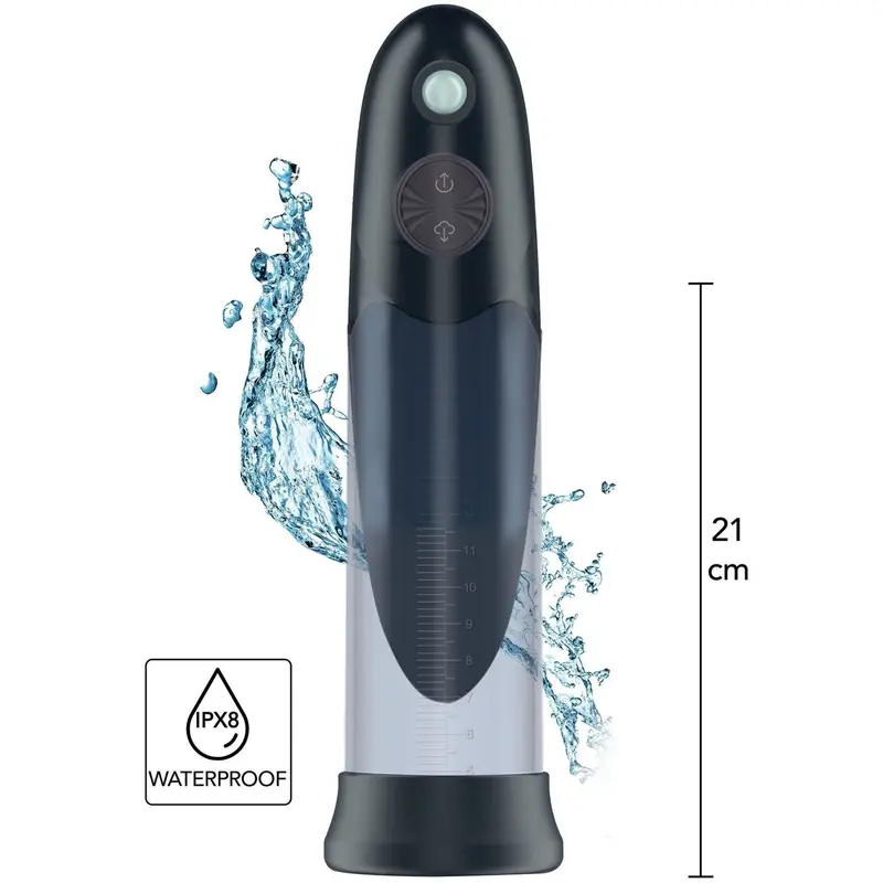 Pompa Pene Sviluppatore 2 in 1 – Estensione per Pene