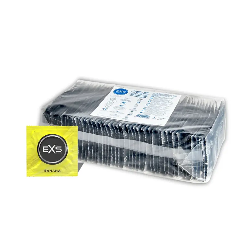 Preservativi Aromatizzati EXS Banana 100 pz
