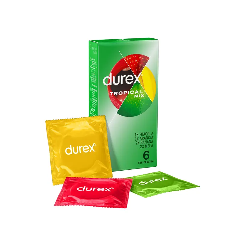 Preservativi Durex Tropical Mix 6 pz