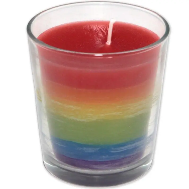 PRIDE - COPPA CANDELA CON BANDIERA LGBT