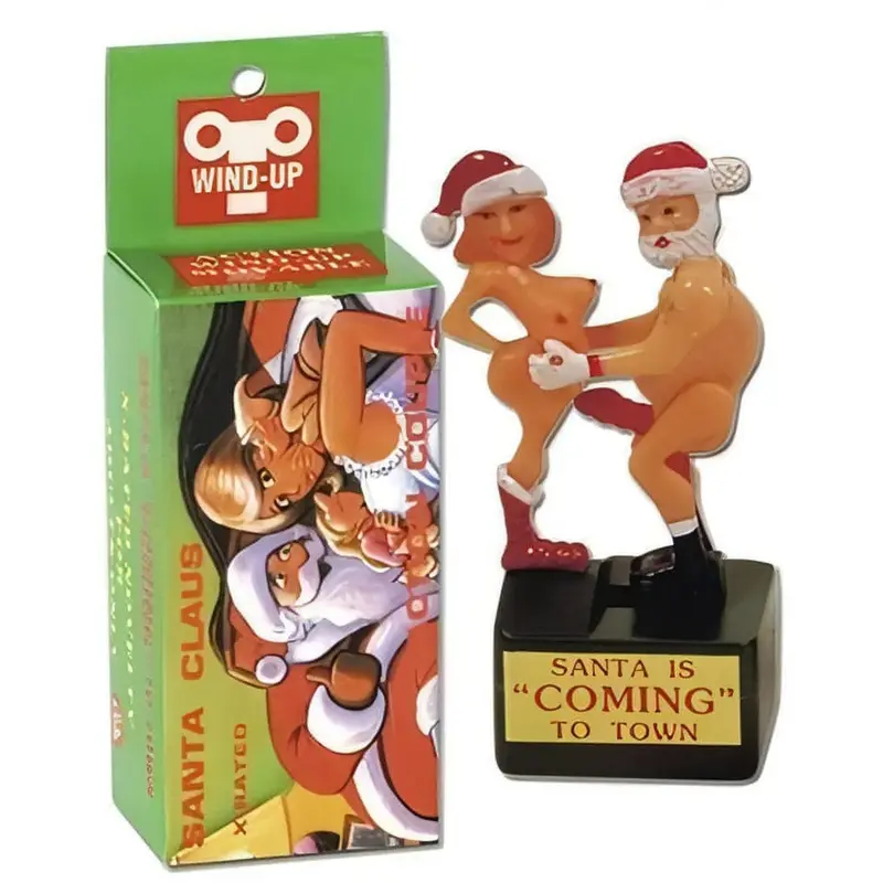 Pupazzo a molla scherzo sexy Babbo Natale coppia – Gadget Scherzoso