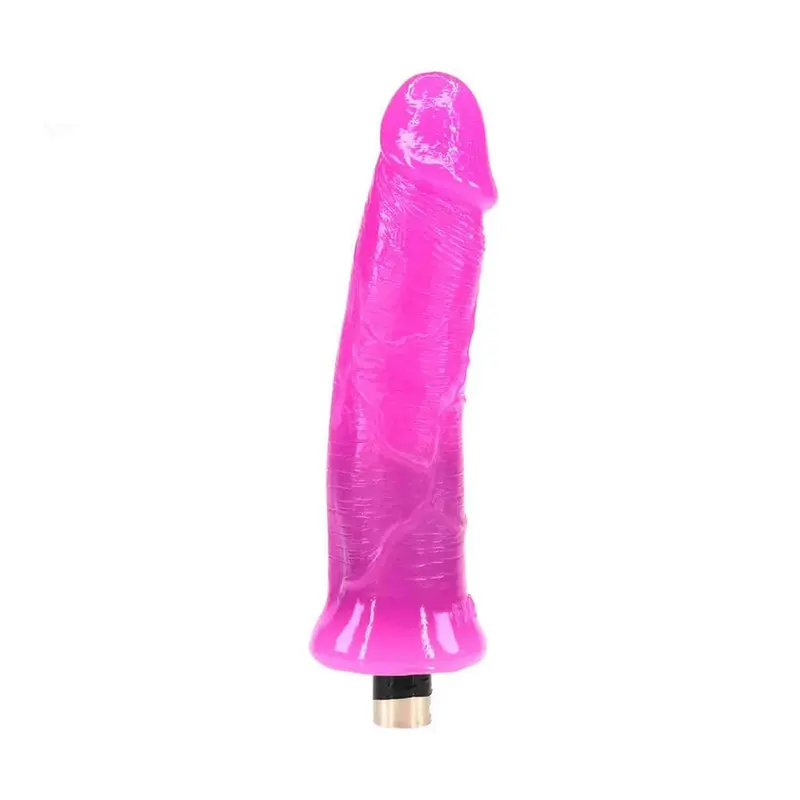 Purple Dildo con attacco Love Machine