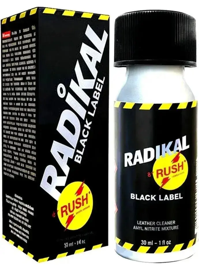 Radikal Black Edition Rush 30ml - Nitrito di Isopentile (The Best One)