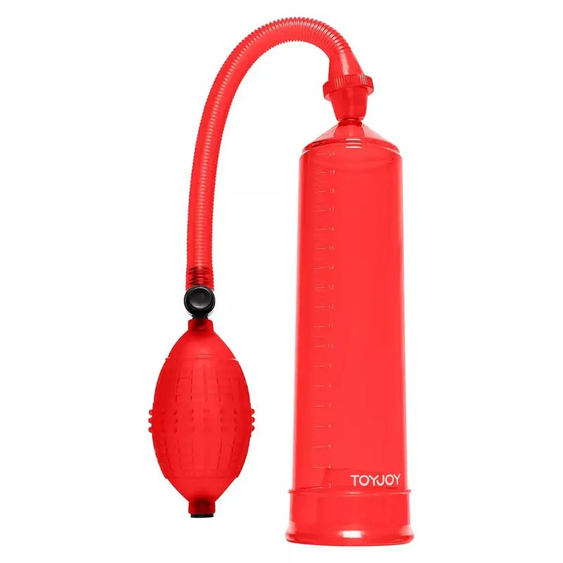 Red Power Pump – Pompa per il Pene Manuale, 23 cm in ABS e Silicone