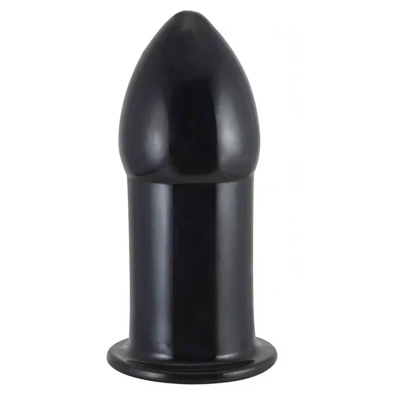 Rocket Anal Plug – Plug Anale Nero in TPE, 12.5 cm