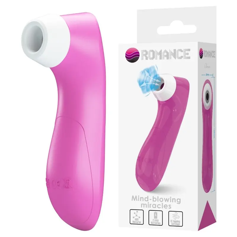 ROMANCE - DISPOSITIVO DI ASPIRAZIONE CLITORIDEA CON TECNOLOGIA A PULSAZIONE ROSA