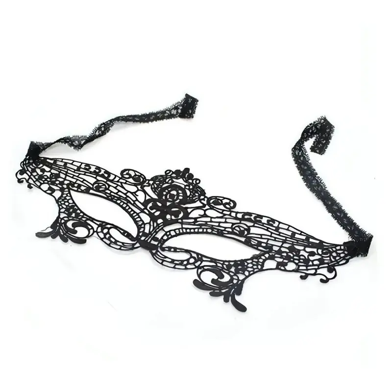 Royal Mask in pizzo Nero