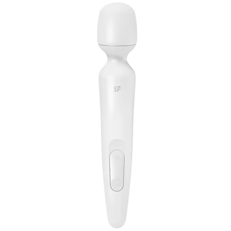 SATISFYER - BACCHETTA ERLAND MASSAGGIATORE VIBRANTE BIANCO