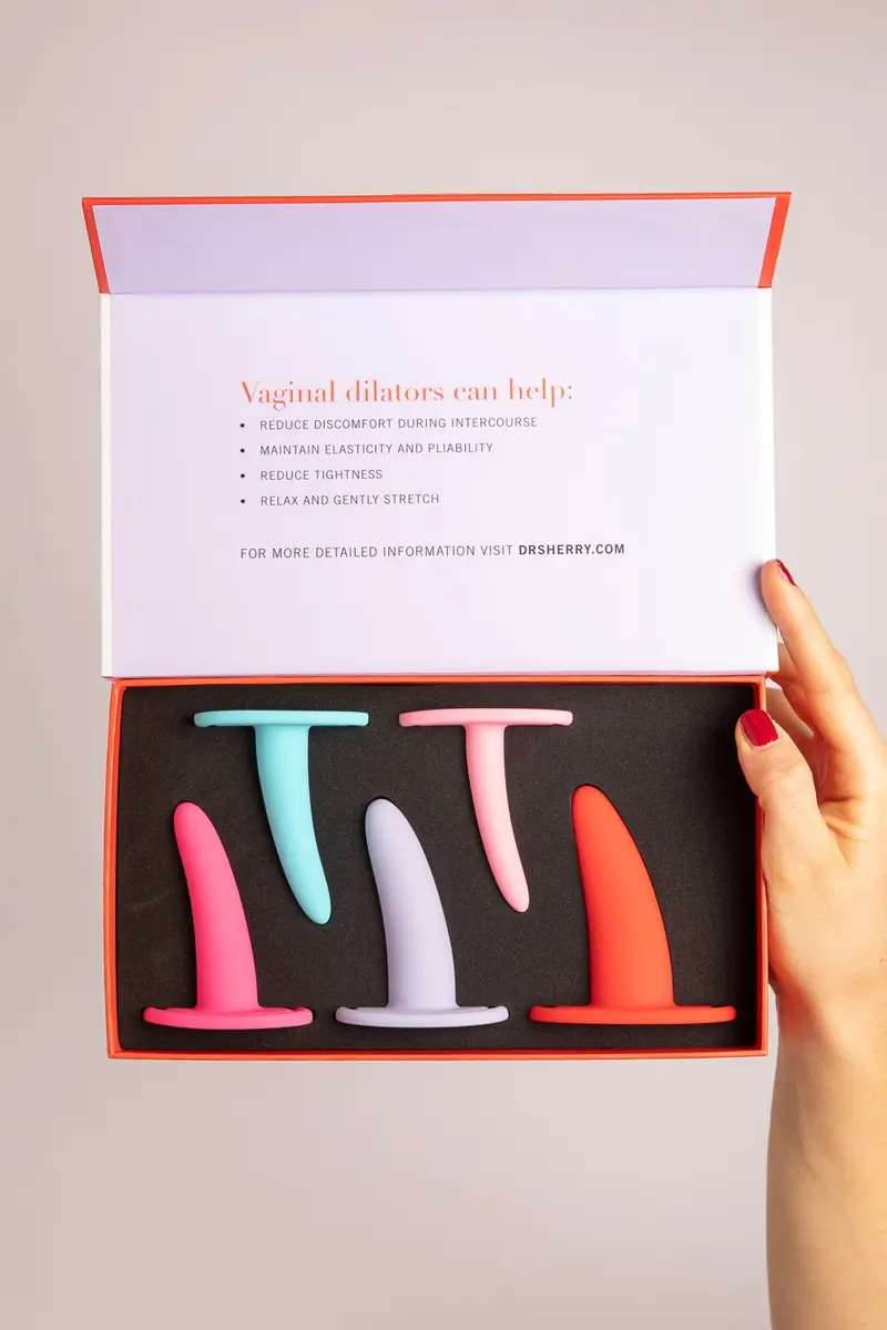 Set Dilatatori Vaginali Indossabili in Silicone