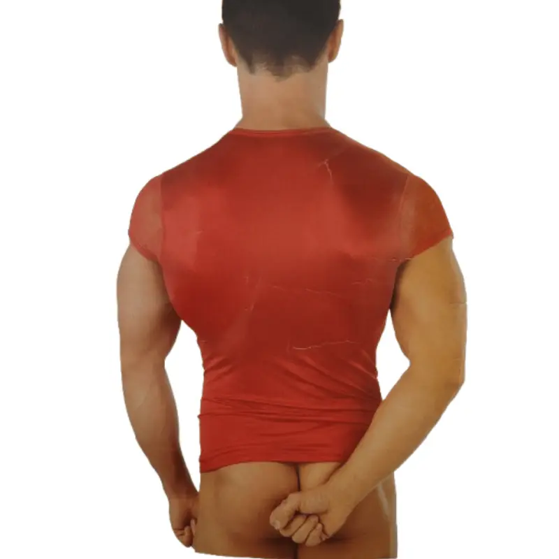 Shirt Rossa Sexy – Maglia Attillata Dal Taglio Sensuale e Provocante