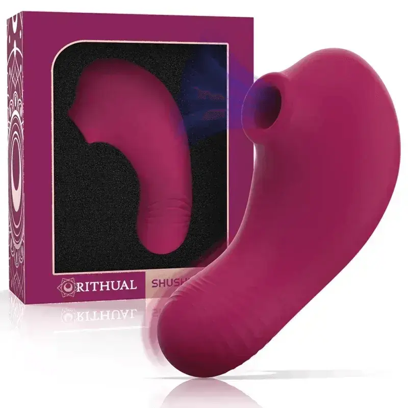 Shushu Pro Rithual - Succhiaclito Vibrante Tascabile (Doppio Motore)