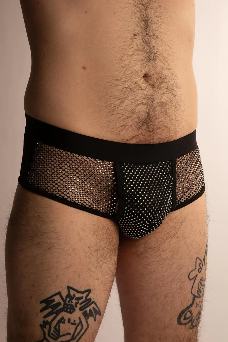 Slip da Uomo con Cristalli