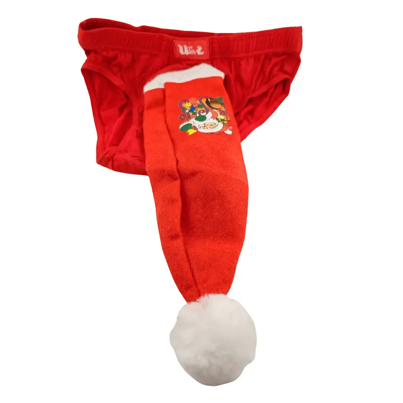Slip Natalizio con Cappello Proboscide - Divertimento e Seduzione