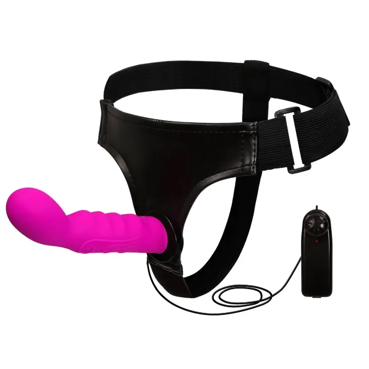 Strapon Vibrante in Silicone per Stimolazione Punto G – Strap-On