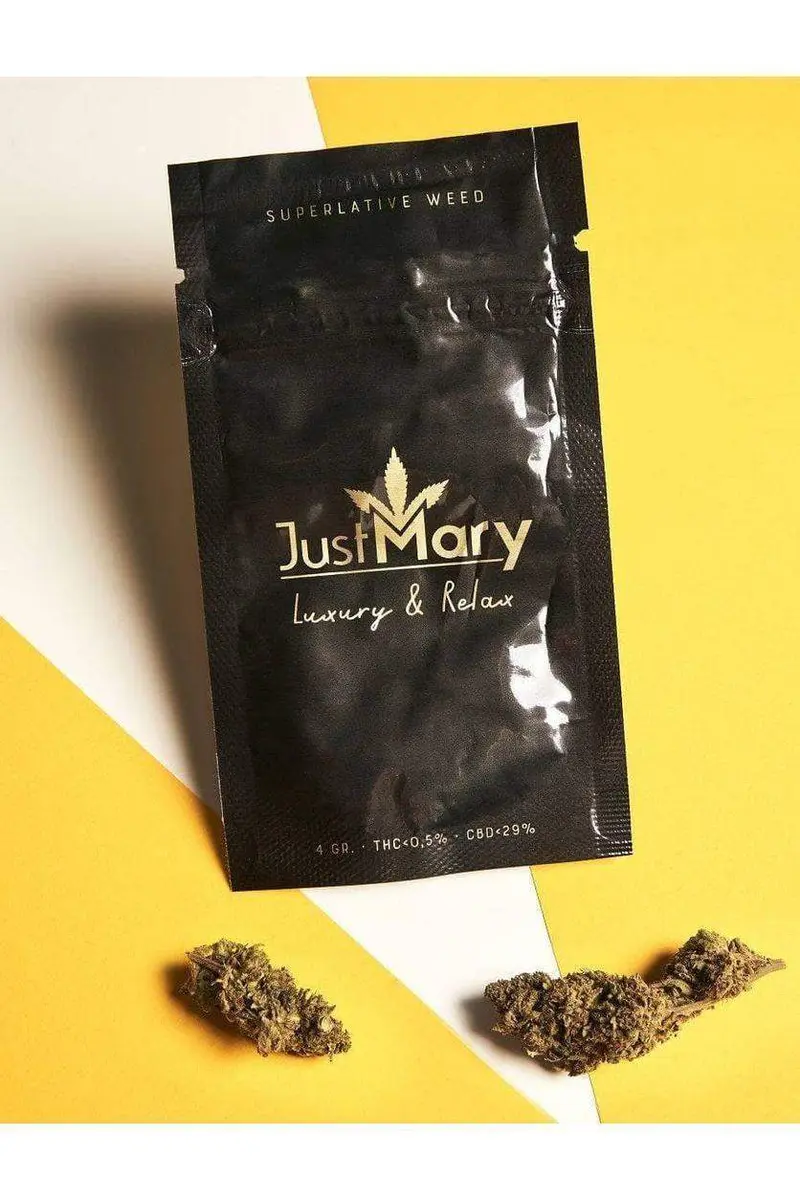 Superlative Weed Lux&Relax 50g - Aroma Mandarino & Oro (CBD >25%)