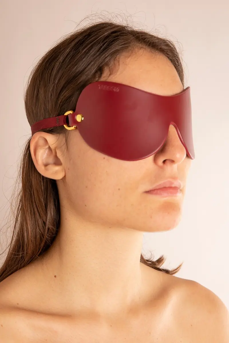 Taboom Maschera in Eco Pelle Rossa