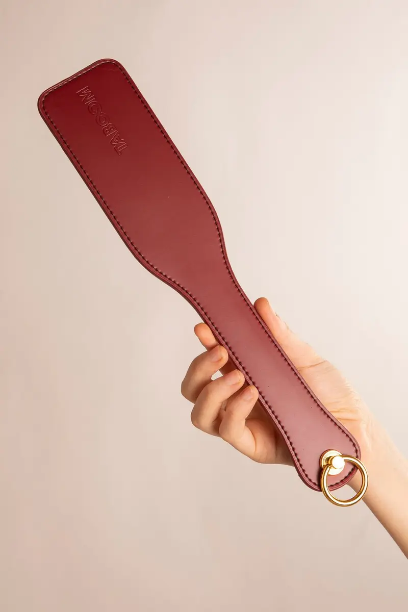 Taboom Paddle in Eco Pelle Rossa