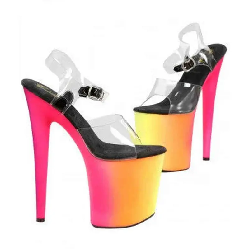 Tacco 19.5 cm Multicolor – Plateau Vertiginoso Per Look Estremi