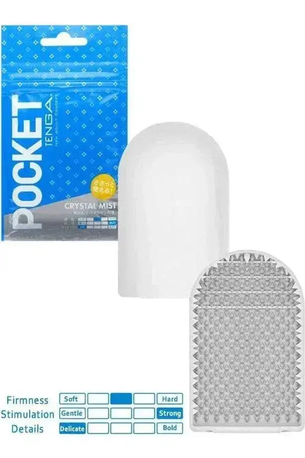 TENGA Pocket Crystal Mist - Masturbatore Tascabile (Travel Size)