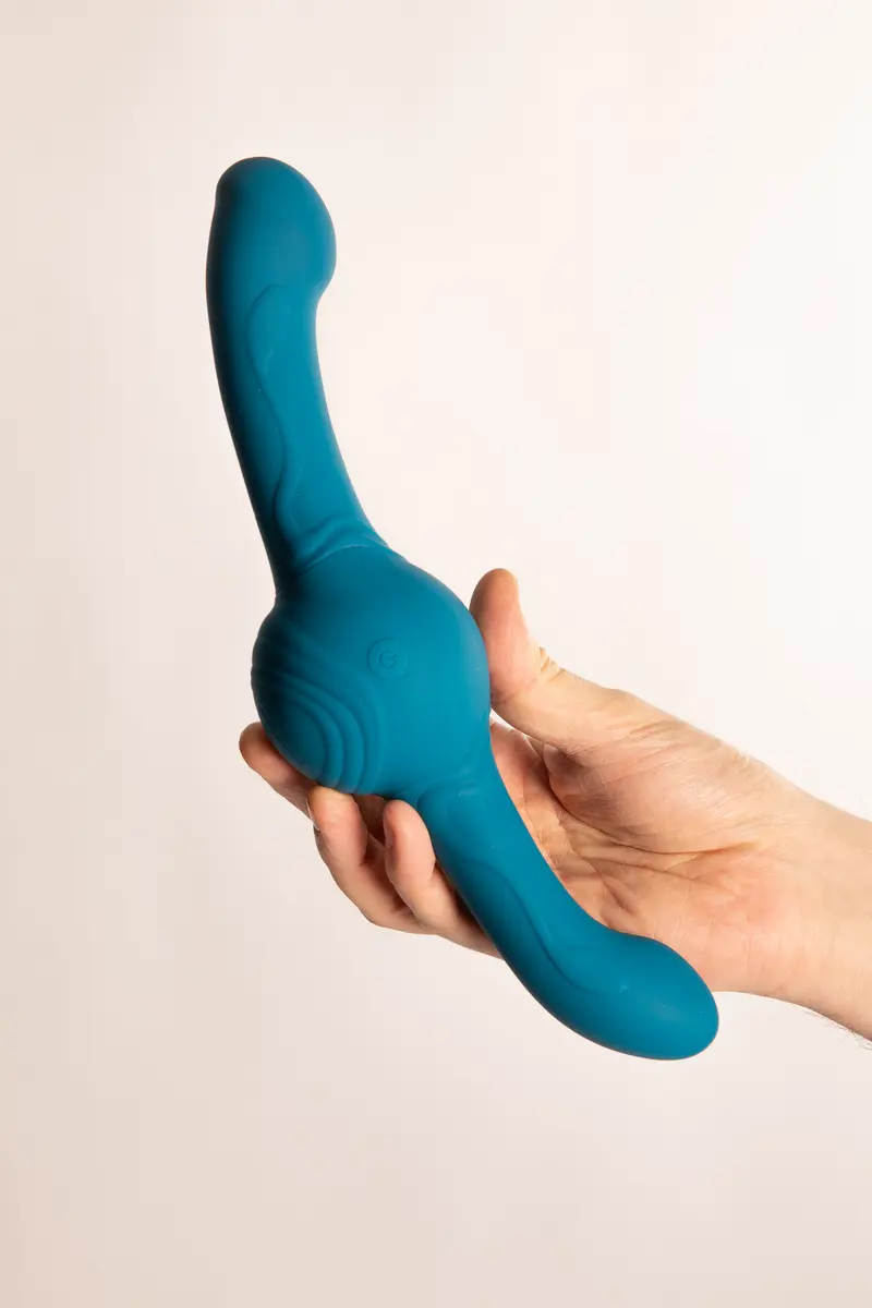 Tsunami Dildo Doppio Vibrante con Telecomando