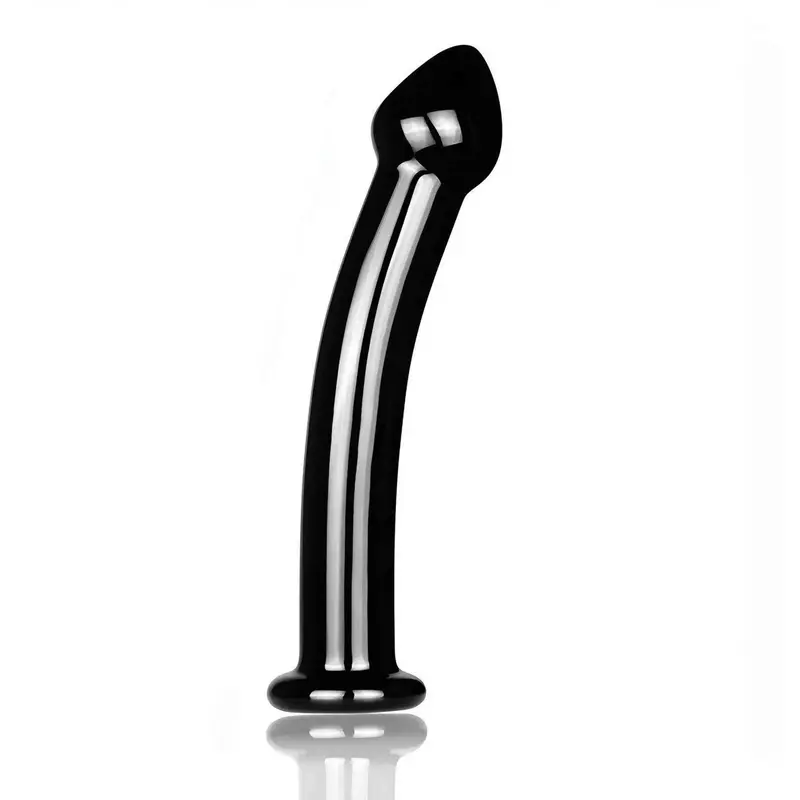 Tuplian Glass Anal Diildo - Nero