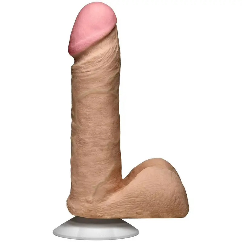 UR3 Dildo Realistico 6" Rosa Carne con Ventosa e Testicoli